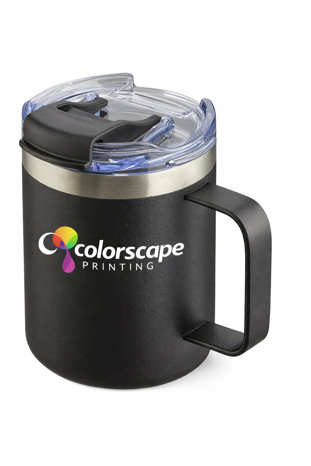 Custom Logo 12 oz Stainless Steel Insulated Travel Coffee Mug