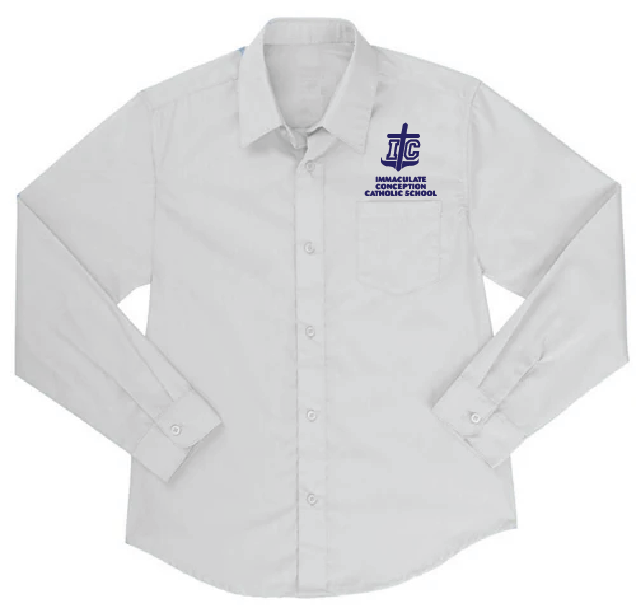 Boys Long Sleeve Dress Shirt