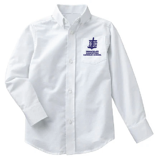 Boys Long Sleeve Oxford