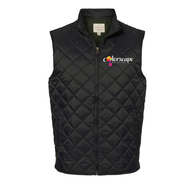Custom Weatherproof Vintage Diamond Quilted Vest – Men’s