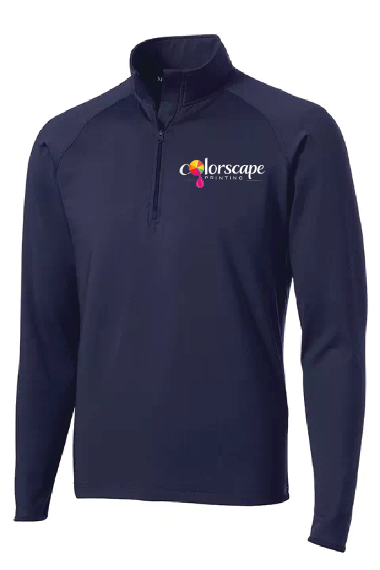 Custom Logo Sport-Wick Stretch 1/2-Zip Pullover – Unisex