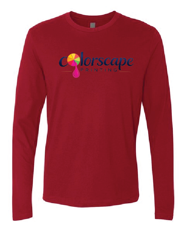 Custom Logo Men’s Premium Long Sleeve T-Shirt
