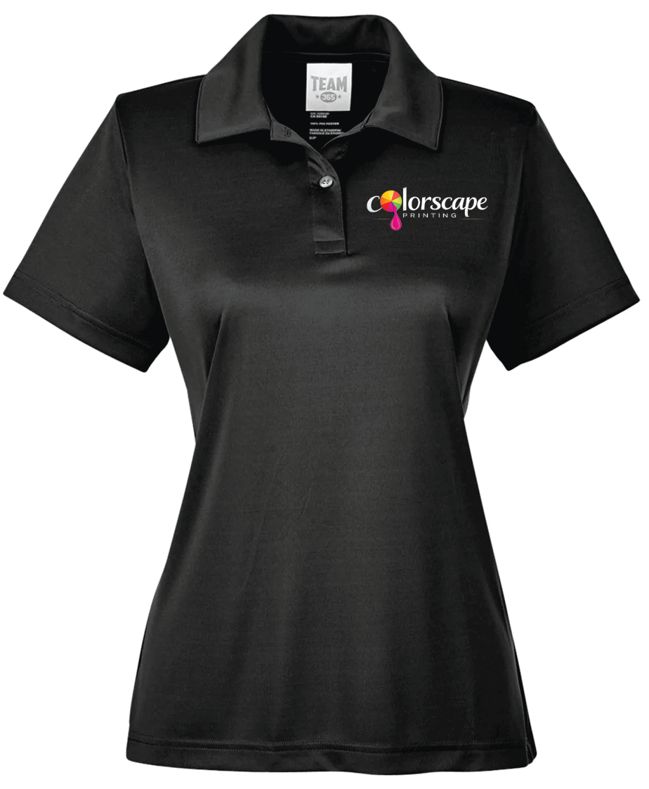 Custom Embroidered Ladies Performance Polo