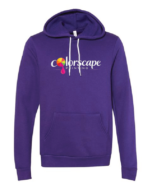 Custom Logo Unisex Sponge Fleece Pullover Hoodie