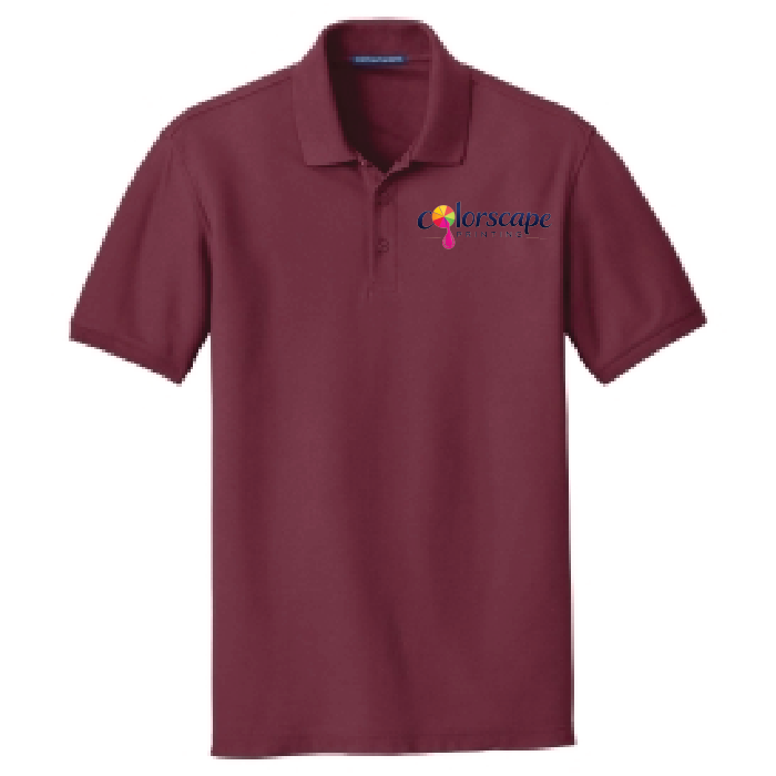 Custom Embroidered Core Classic Piqué Polo – Unisex