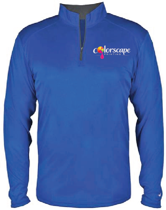 Custom Logo B-Core Performance Quarter-Zip Pullover – Unisex