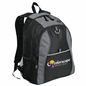 Custom Logo Contrast Honeycomb Backpack