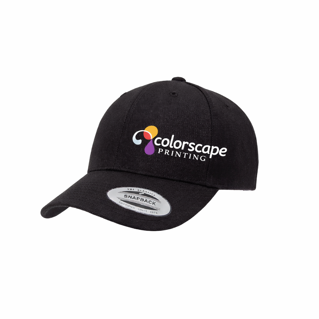 Custom Embroidered Premium Curved Visor Snapback Cap