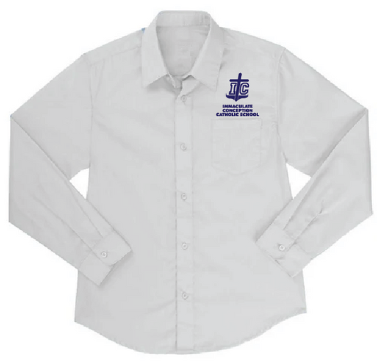 Boys Long Sleeve Dress Shirt