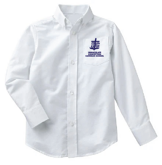 Boys Long Sleeve Oxford