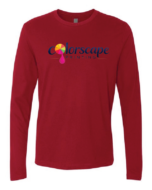 Custom Logo Men’s Premium Long Sleeve T-Shirt